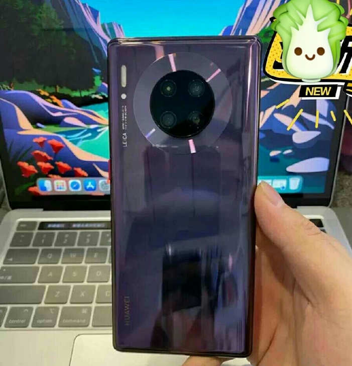 华为Mate30pro紫色 个人用华为Ma...