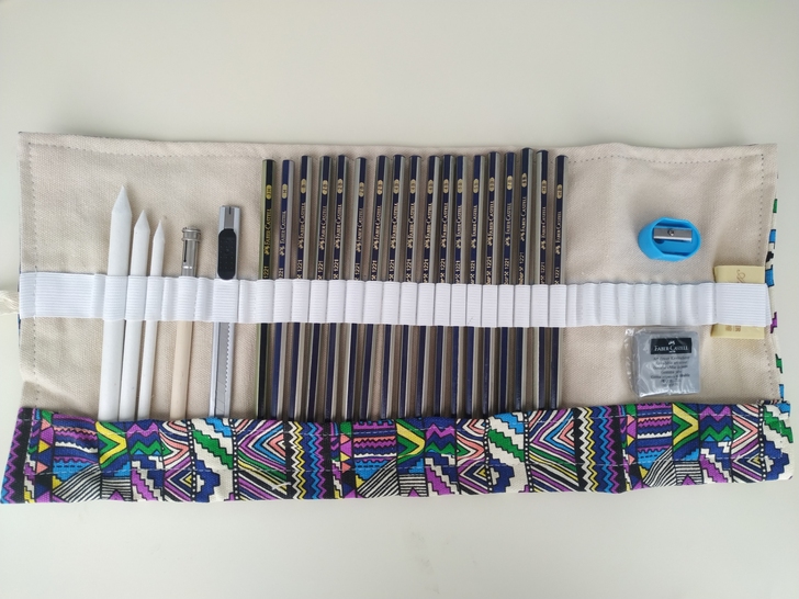 送速写本！辉柏嘉素描套装 1221素描铅笔...