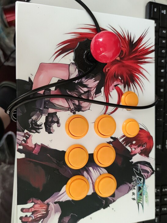 街机摇杆 USB无延迟 97 98街霸电脑...