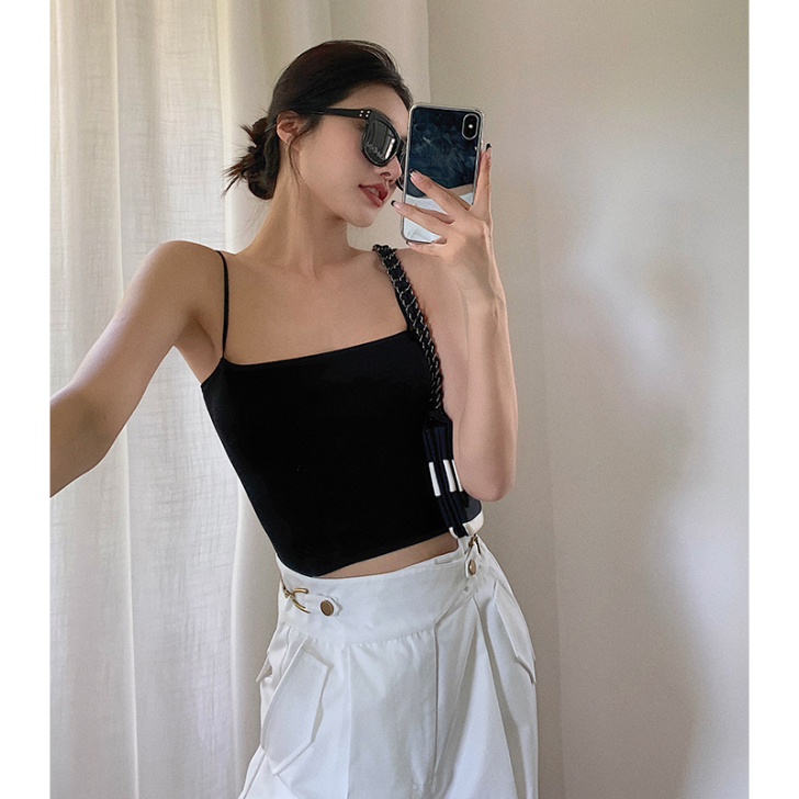 左边女装法式短款上衣女外穿2021夏季新款...