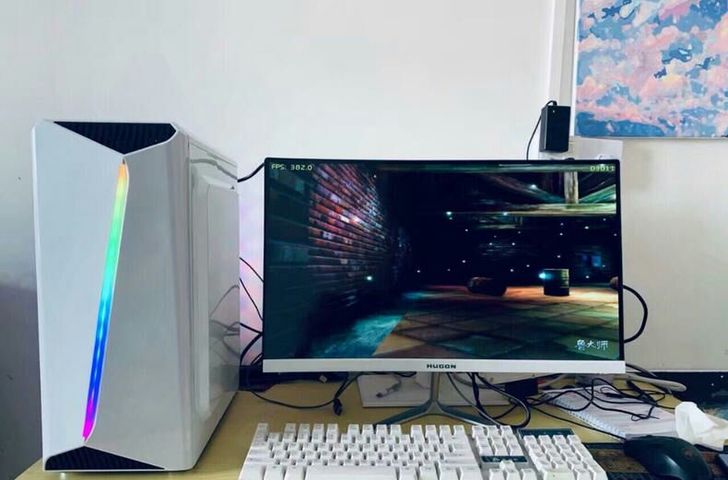 i7级办公家用游戏型台式机diy组装机电脑...