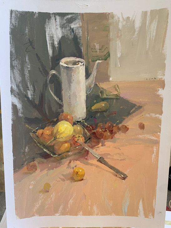 色彩 水粉画成品作品 精品画 色彩 水粉画...