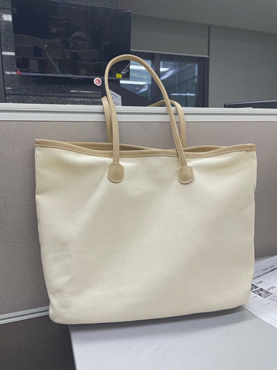 新款百搭帆布包大容量单肩ins女大学生上课...