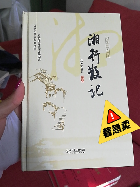 湘行散记 沈从文，全新，买了从来没看过，要...