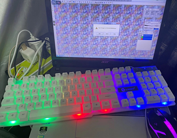 【清仓包邮】牧马人机械手感游戏键盘台式笔记...