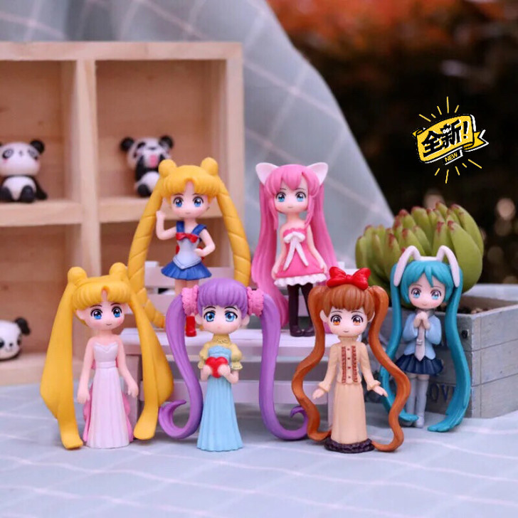 美少女战士盲盒公仔玩具玩偶手办可爱少女心娃...