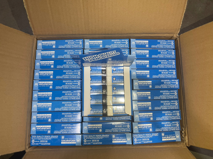 正品樱花橡皮,市场假货泛滥 请擦亮眼睛日本...