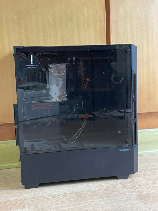 航嘉GX580H 电脑机箱台式机水冷机箱透...