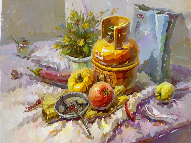 色彩 水粉画成品作品 精品画 色彩 水粉画...