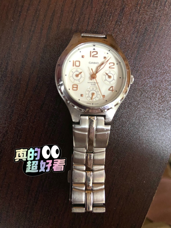 卡西欧女士腕表 钢链～ 经典款 学生款 九...