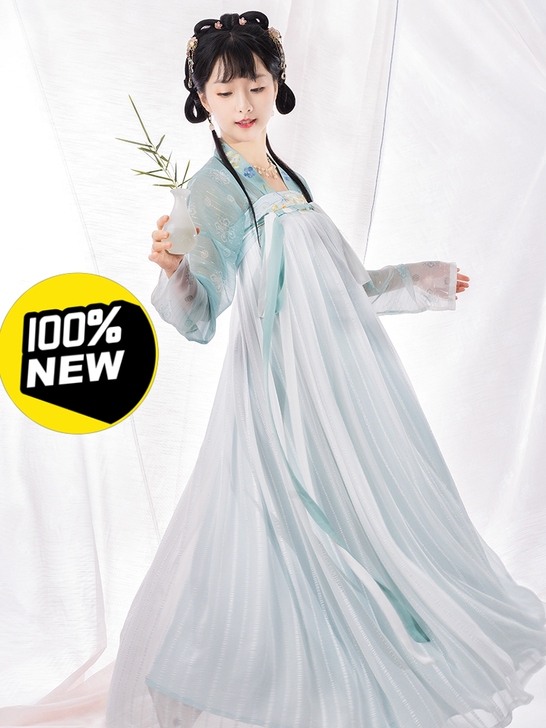 重回汉唐云间雪唐制汉服女古风夏季日常正品原...