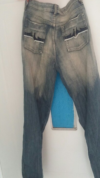 牛仔裤 男装 重工水洗做旧