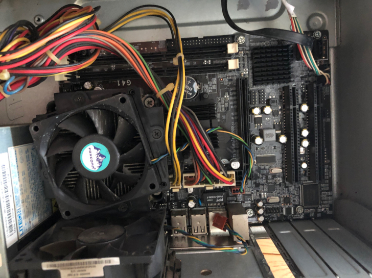 至强e5420，配G41主板，上ddr3内...