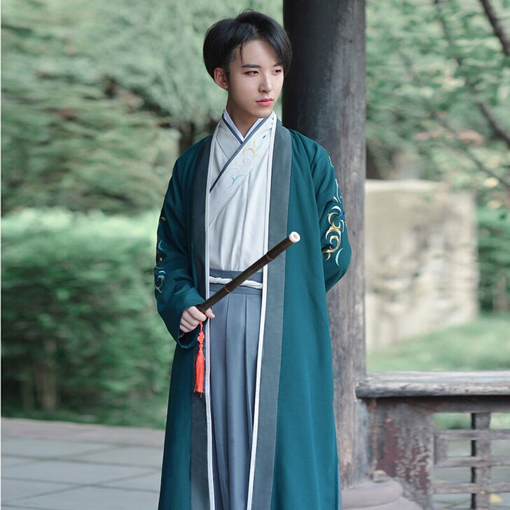 剧本杀汉服男款女款学生书生古装交领新款中国...