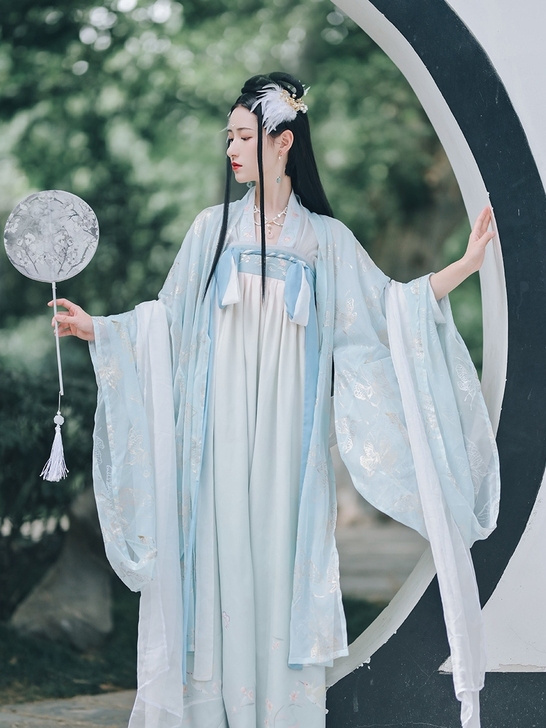 可出可换池夏 若上蝶廖:蝶若原创改良汉服唐...