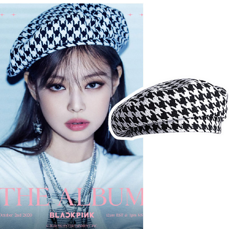 Jennie同款贝雷帽