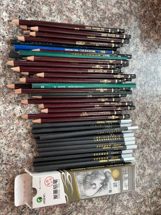 【文具】全新老人头铅笔2b-12b 马力...