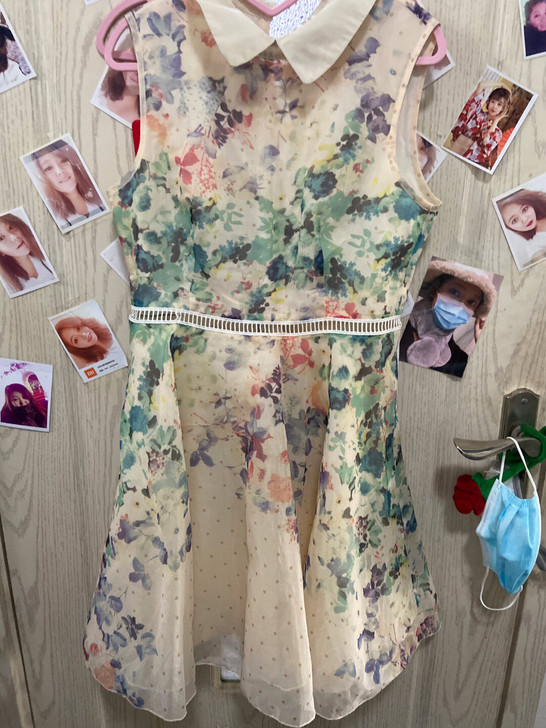 XL连衣裙 特别仙的裙子 实物颜色比这好看...