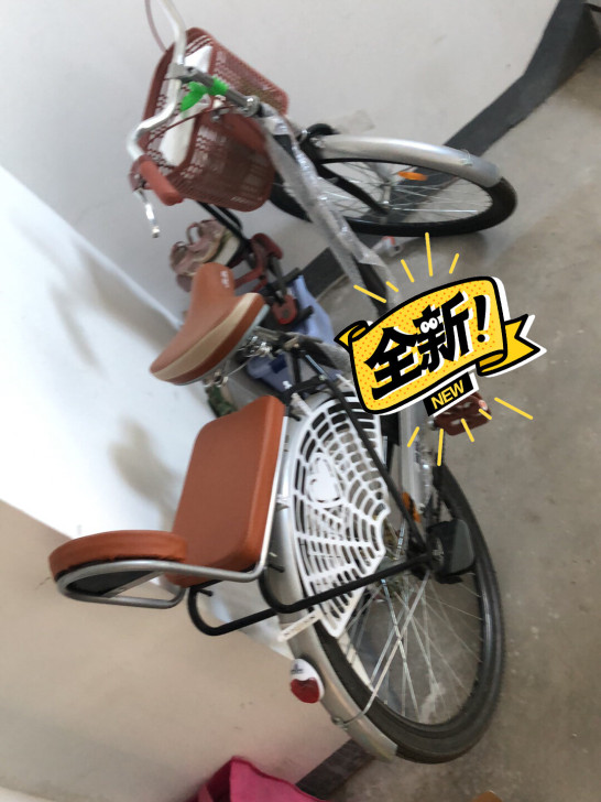 凤凰自行车，全新，又买了个电动车，车子不骑...