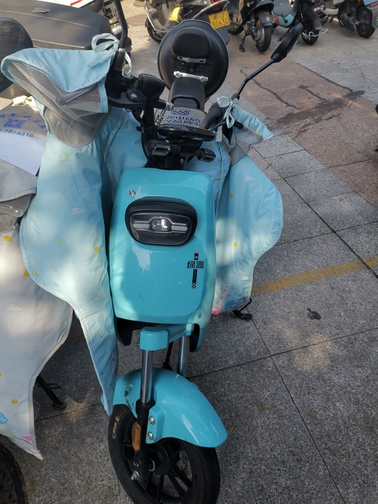 全新绿源电动车,福鼎绿源店里购置的,买了半...