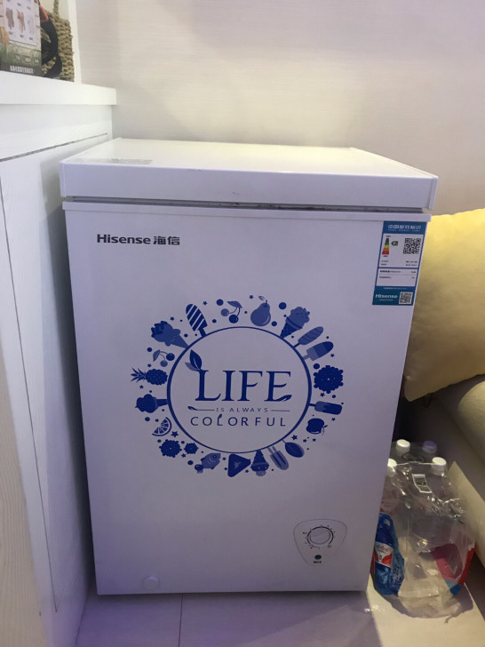 海信冰箱冰柜！没有冷藏功能，是冰柜哦，几乎...