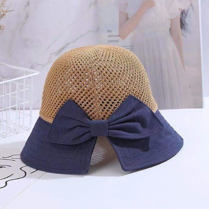 【新品促销】帽子女夏防晒遮阳草帽镂空时尚凉...