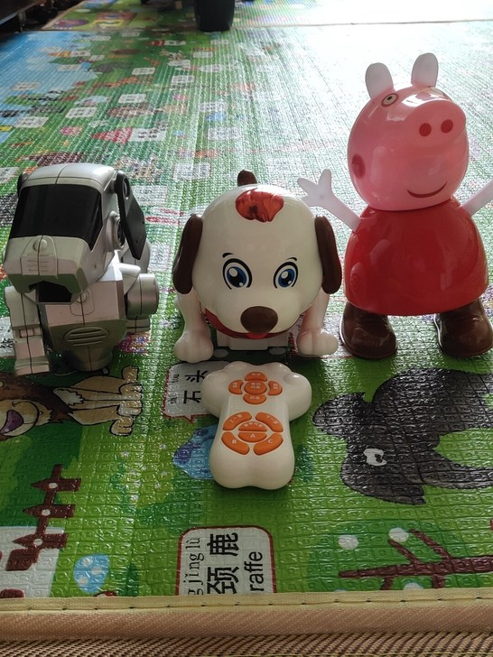 电动遥控狗玩具打包儿童电动玩具小狗狗电子智...