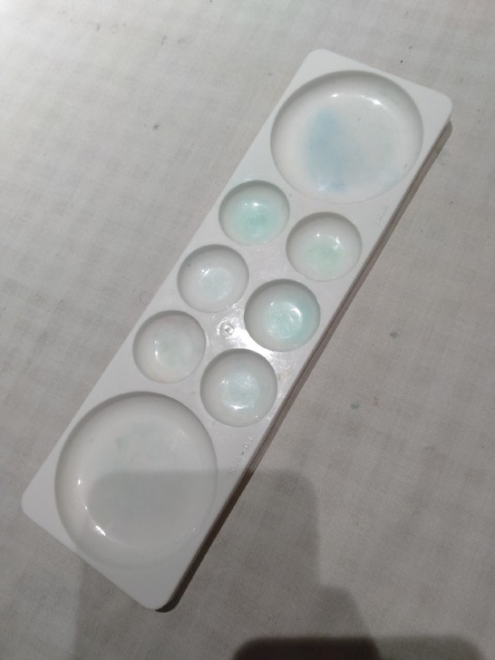 日本Holbein荷尔拜因塑料方形8格水彩...