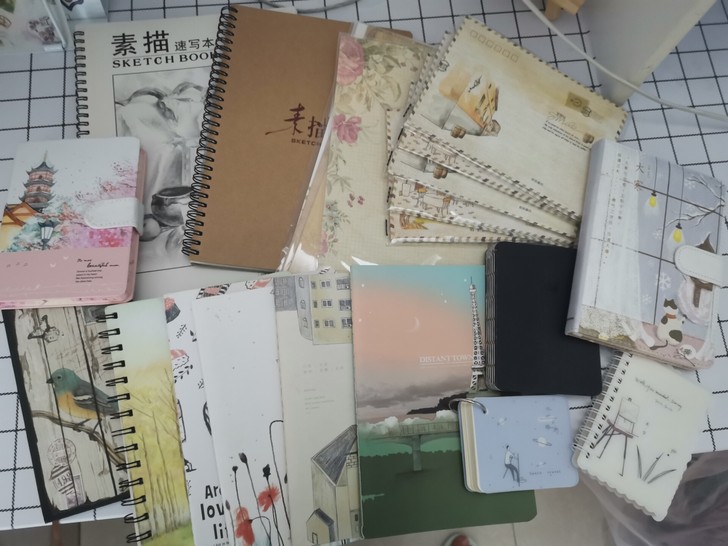 可出可换！！！全新手账本，笔记本，素描本，...