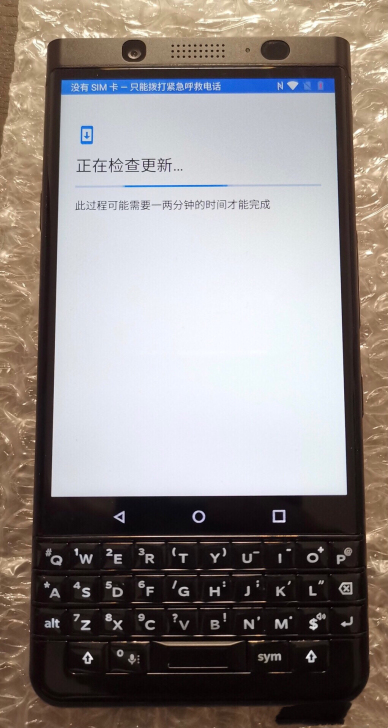 黑莓key one港版激活  黑莓手机检查...
