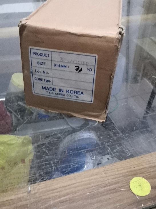 韩国防火油画布，水性溶剂都可以0.914米...