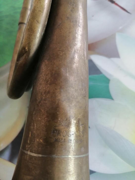 前进牌老軍号冲锋号，不开裂不穿洞使用正常吹...