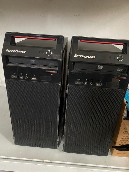 联想Lenovo台式机三台，办公室设备升级...