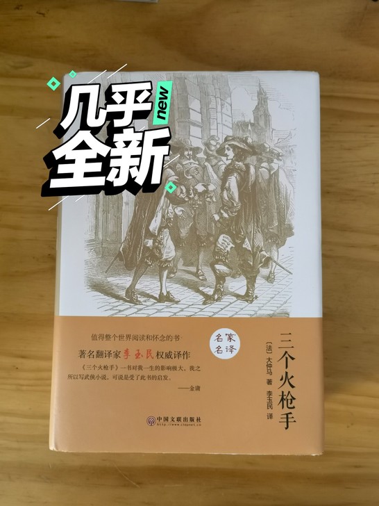 《三个火枪手》大仲马经典文学世界名著