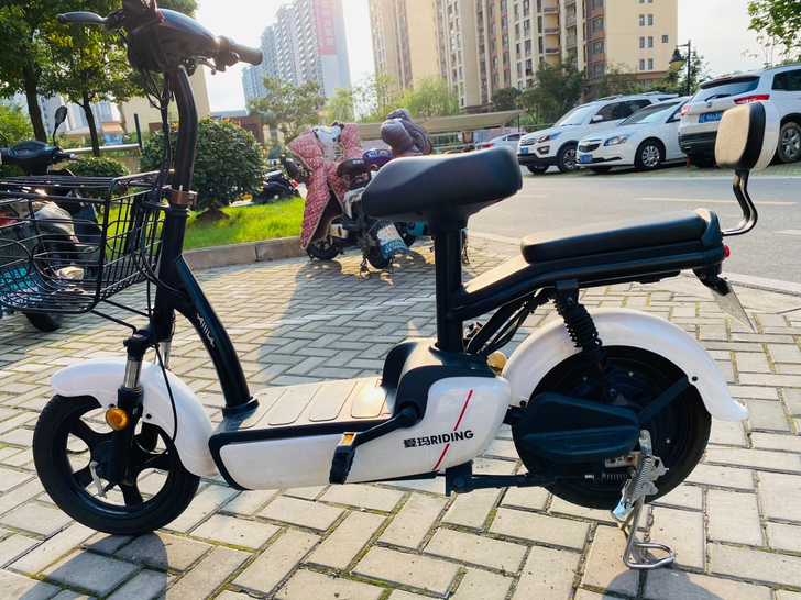 九成新，爱玛小蜜豆。1999入手，线下旗舰...