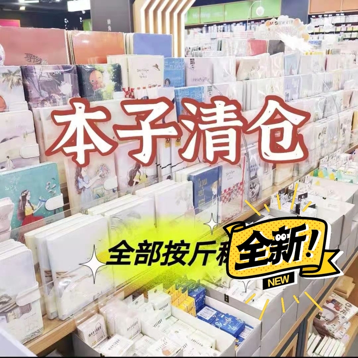 盲盒按斤称高颜值笔记本手账本线圈本网格本素...