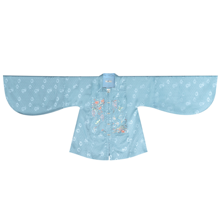 池夏 湘夫人:湘思原创汉服明制方领补服短袄...