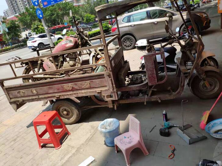 三轮车电动车摩托车电三轮汽油车助力车拉货三...