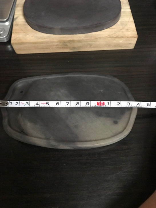 端砚 蕉叶白 实用砚台 尺寸如图