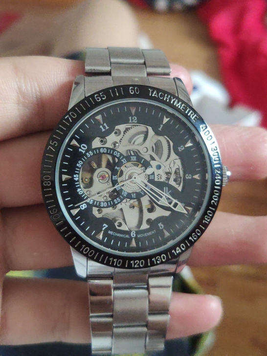 ik阿帕琦机械表全新 ,没用过