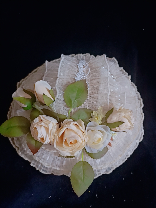 vintage古董帽 手作礼帽法式写真