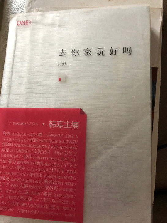韩寒 蔡崇达安妮宝贝