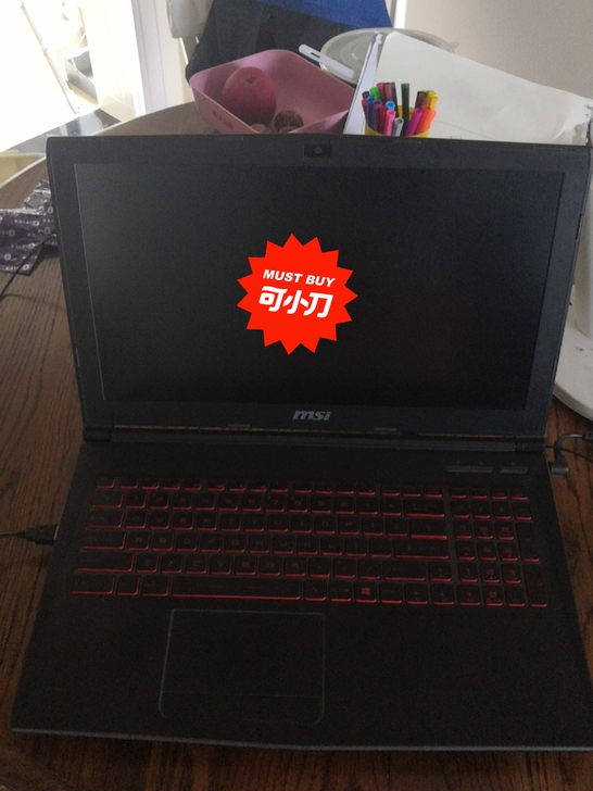 微星gv62游戏本，15.6寸，i5 83...