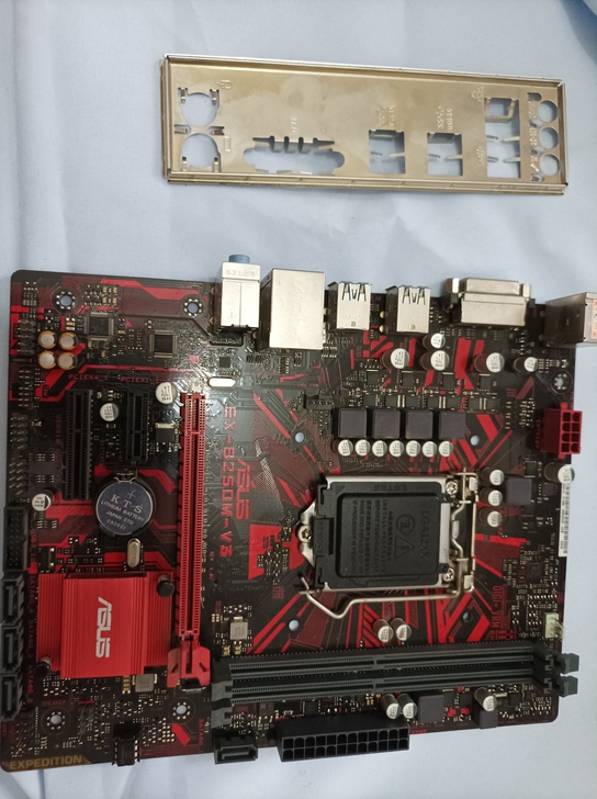 华硕EX-B250M-V3台式机主板 实...