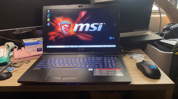 微星GP62游戏本I7 6700 965独...