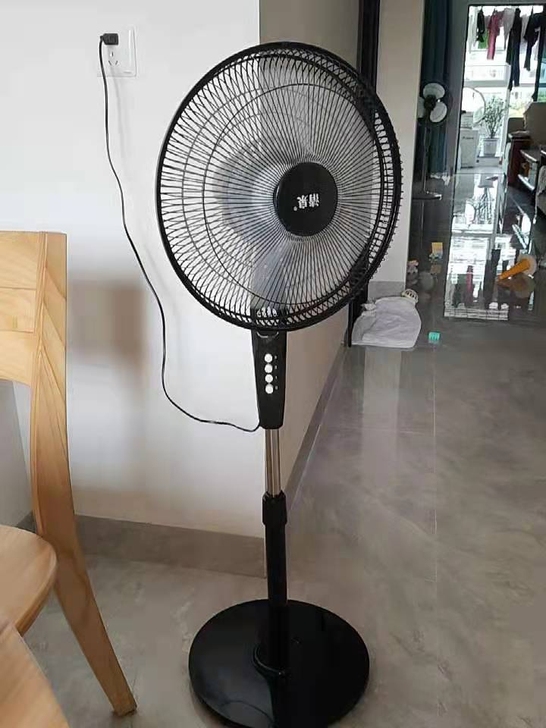 清泉电风扇落地扇家用立式静音台式遥控扇宿舍...