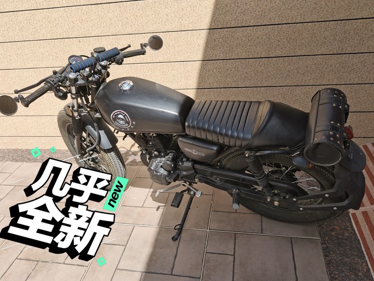 复古摩托一辆，宗申150发动机，去年买的，...