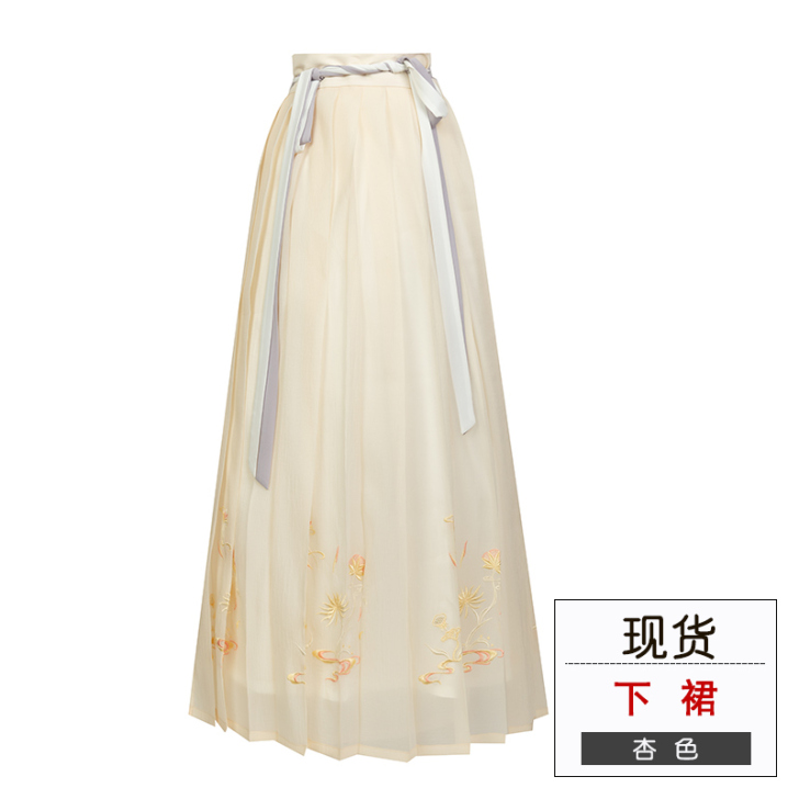 重回汉唐释莲原创汉服女冬装交领齐腰明制袄裙...