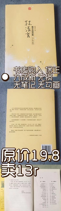 《林清玄散文自选集(少年版)》