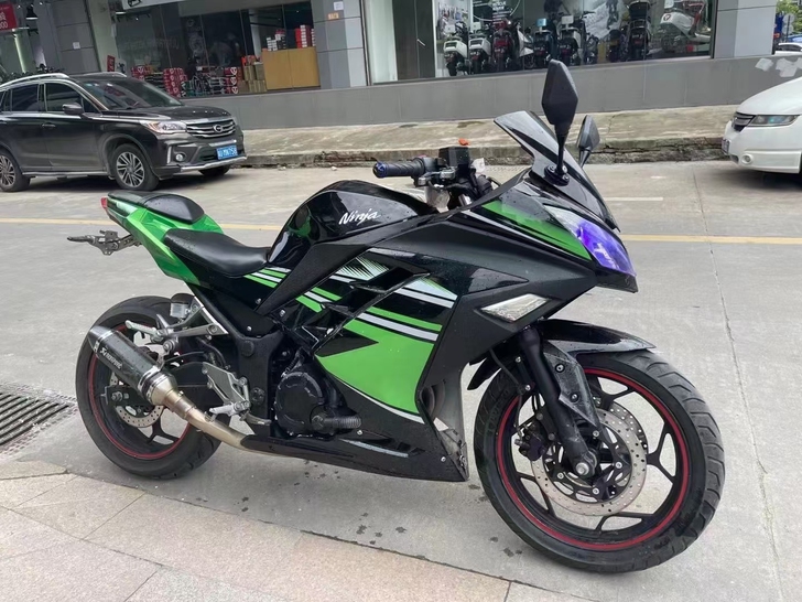 国4电喷 双缸350cc小忍者 证件齐全 ...